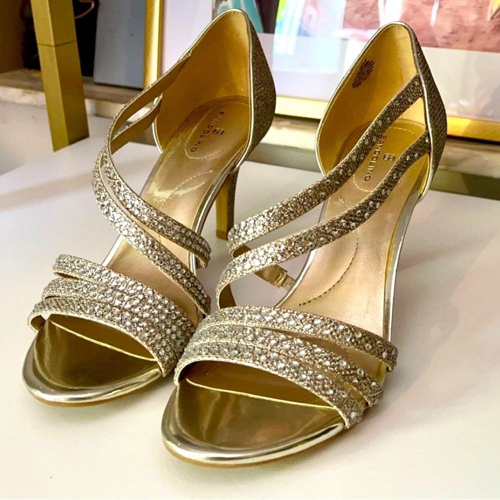 Bandolino Sparkly Heels Size 8 ✨